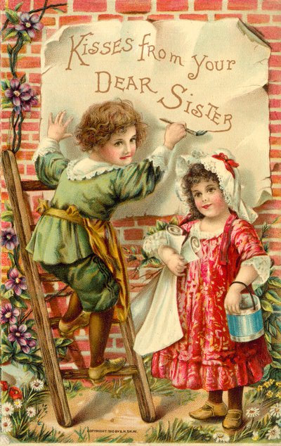 Besos de tu querida hermana de American School